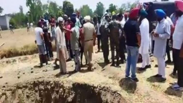 A six-year-old boy fell into a 100-feet-deep Borewell in Punjab