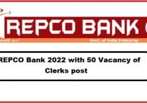 Job Announcement From REPCO Bank 2022 with 50 Vacancy of Clerks post