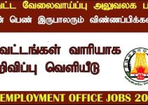 Job Announcement From Tamilnadu District Employment and Vocational Guidance Centre, Trichy 2023 with Various Vacancy of Office Assistant, Night Watchman Post